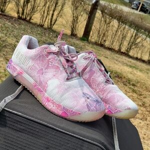 NOBULL Pink Floral Knit Women’s Athletic Shoes